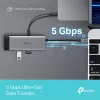 TP-Link UH5020C USB Type-C-Hub 5000 Mbit/s HDMI USB 3.2