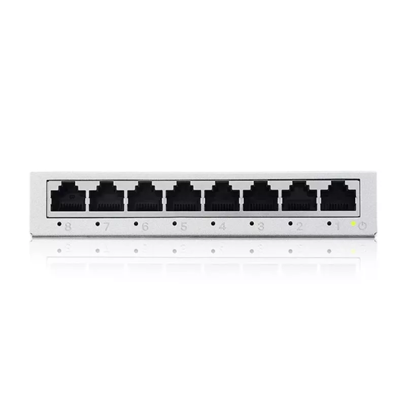 Zyxel GS-108BV5-EU0101F Netzwerk-Switch Unmanaged L2 Gigabit Ethernet (10/100/1000)
