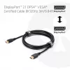 CLUB3D DisplayPort™ 2.1 DP54™ VESA® zertifiziertes Kabel 8K120Hz 3m/ 9.84ft