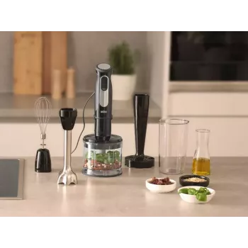 Braun MultiQuick 5 Pro 0.6 L Stabmixer 1000 W Schwarz, Silber