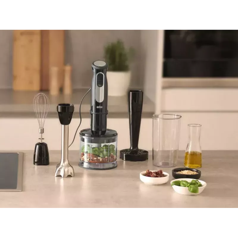 Braun MultiQuick 5 Pro 0.6 L Stabmixer 1000 W Schwarz, Silber
