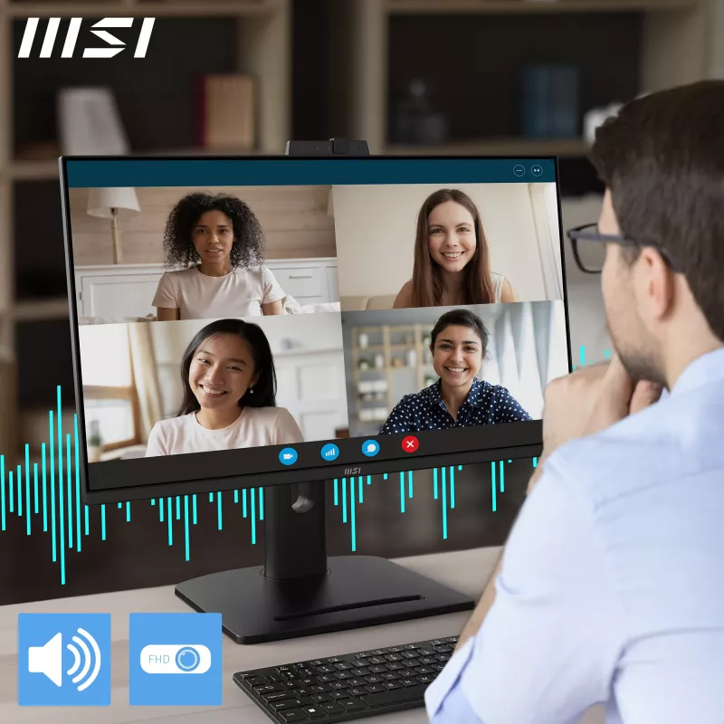 Monitor MSI Pro MP275QPDG 27 Zoll IPS LCD QHD 2560x1440