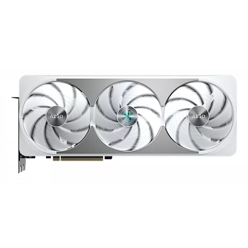 Grafikkarte GIGABYTE GeForce RTX 5070 Ti 16GB GDDR7, PCIe 5.0, 8960 CUDA, 30000 MHz, 256-Bit, WINDFORCE 3X, weiß
