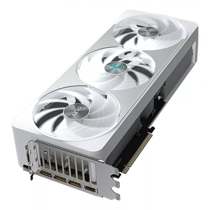 Grafikkarte GIGABYTE GeForce RTX 5070 Ti 16GB GDDR7, PCIe 5.0, 8960 CUDA, 30000 MHz, 256-Bit, WINDFORCE 3X, weiß