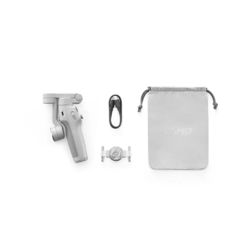 Smartphone-Kamera-Stabilisator DJI CP.OS.00000406.01 Weiß 0,3 kg Tragkraft
