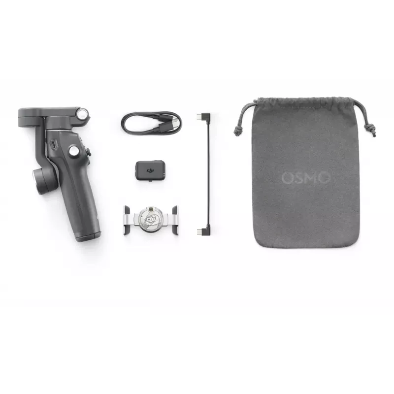 Smartphone-Kamera-Stabilisator DJI OSMO MOBILE 7P Schwarz 0,3 kg