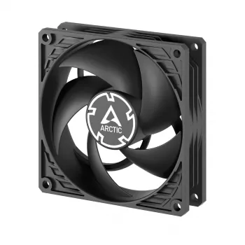 ARCTIC P9 PWM PST CO (Schwarz) – 92-mm-PWM-Lüfter mit Kabel-Splitter für Dauerbetrieb