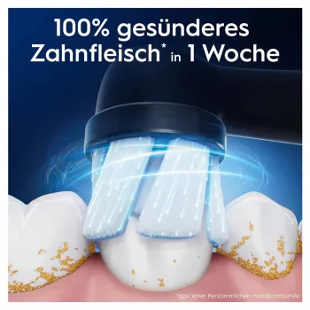 Oral-B 194631 Zahnbürstenkopf 4 Stk. Schwarz
