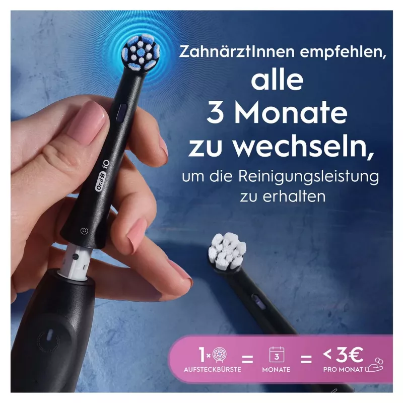Oral-B 194631 Zahnbürstenkopf 4 Stk. Schwarz