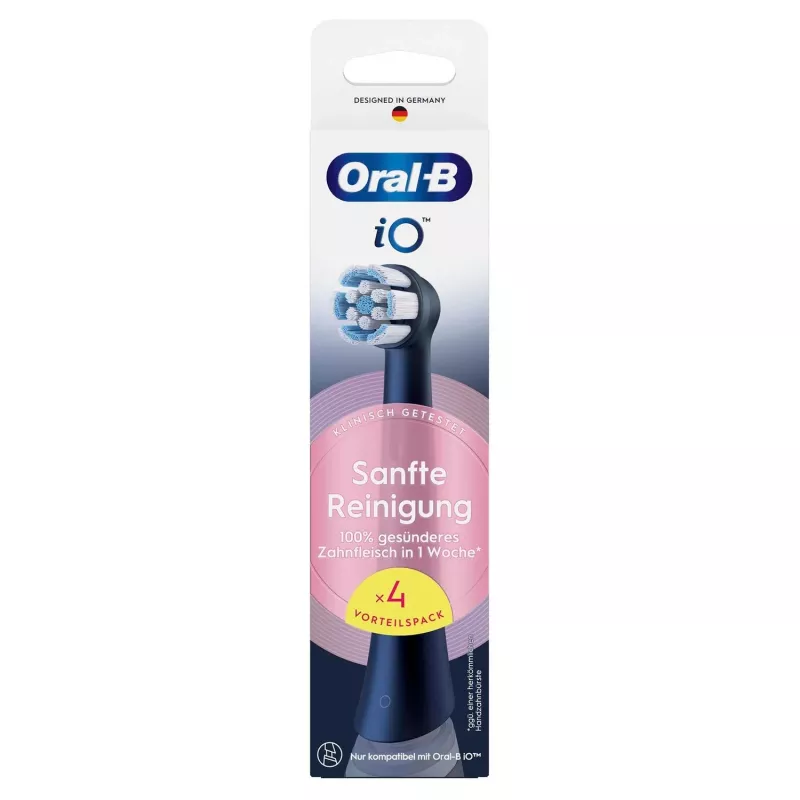 Oral-B 194631 Zahnbürstenkopf 4 Stk. Schwarz