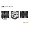 be quiet! Pure Rock Pro 3 LX Schwarz Prozessor-Luftkühler 12 cm 1 Stk.