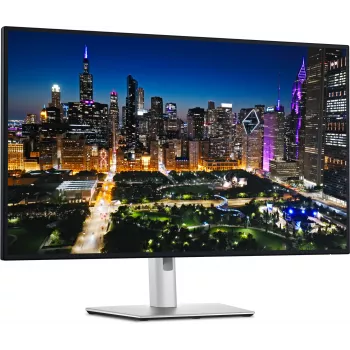 DELL UltraSharp U3225QE Computermonitor 80 cm (31,5 Zoll) 3840 x 2160 Pixel 4K Ultra HD LCD Schwarz, Silber