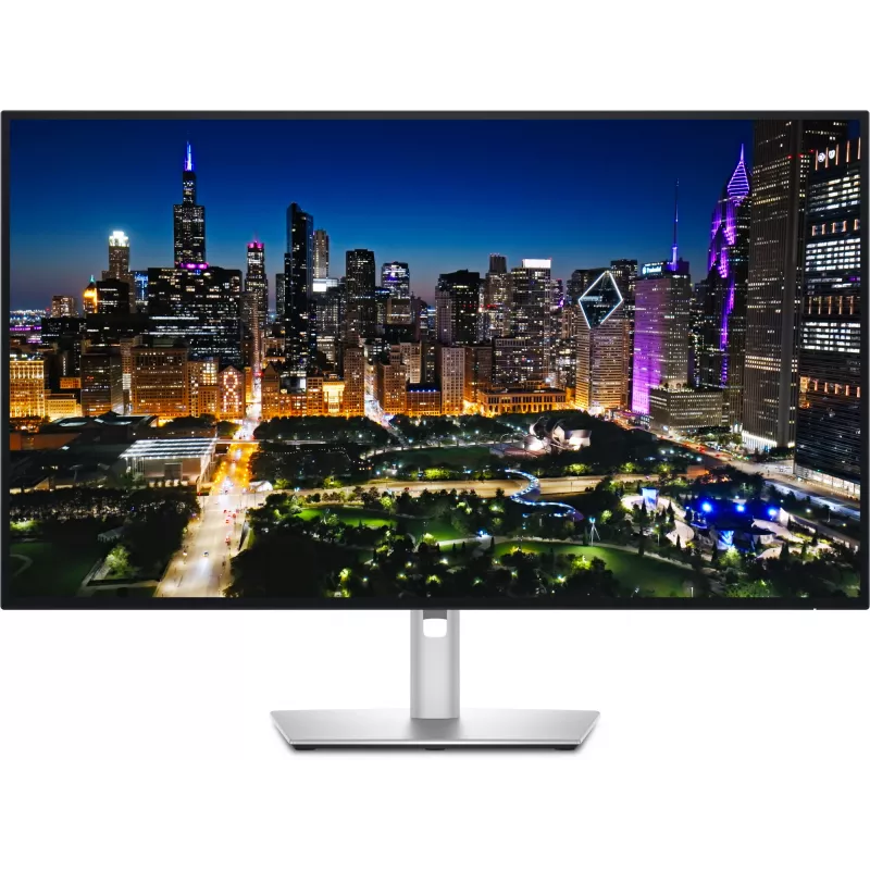 DELL UltraSharp U3225QE Computermonitor 80 cm (31,5 Zoll) 3840 x 2160 Pixel 4K Ultra HD LCD Schwarz, Silber