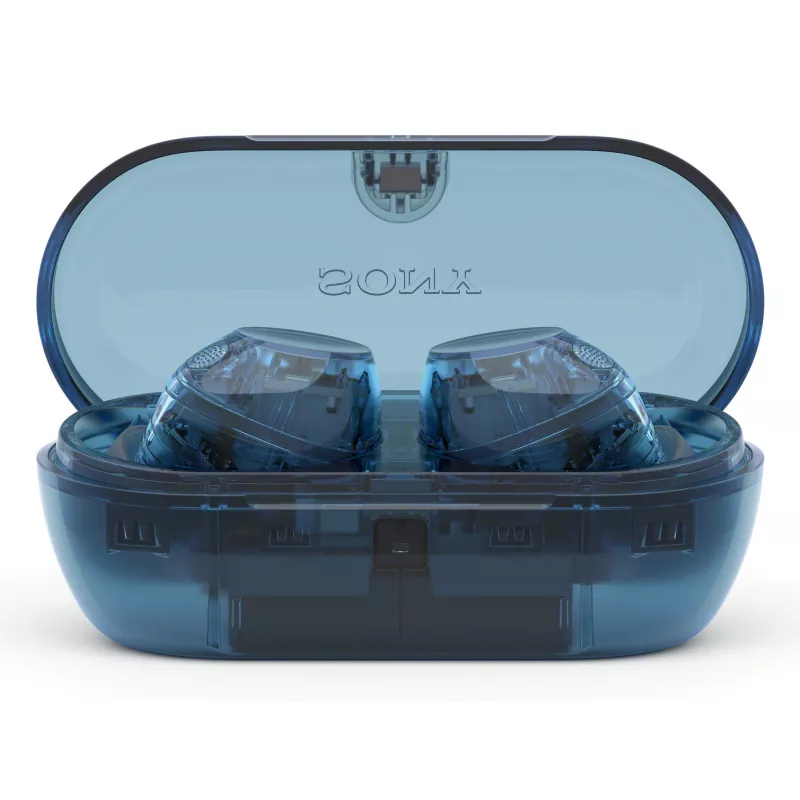 Headset Sony WFC710NL.CE7 In-Ear True Wireless Earbuds, Bluetooth 5.3, ANC, IPX4, 8,5/12 Std. Wiedergabe, Glasblau