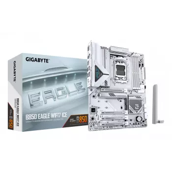 Mainboard GIGABYTE B850 EAGLE WIFI7 ICE, AMD B850, Socket AM5, ATX