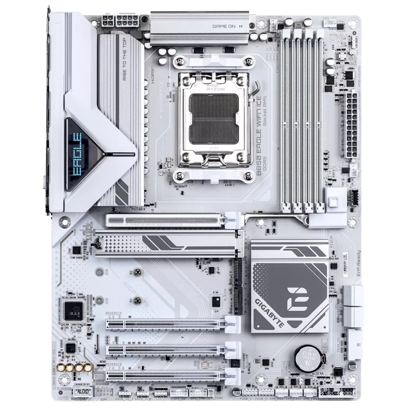 Mainboard GIGABYTE B850 EAGLE WIFI7 ICE, AMD B850, Socket AM5, ATX