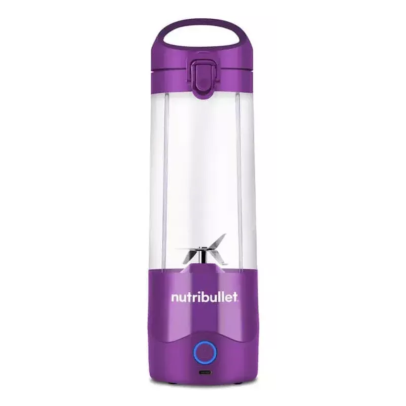 Tragbarer Mixer NUTRIBULLET Portable 0.475 L — lila, 2000 mAh Akku, Tritan-Behälter