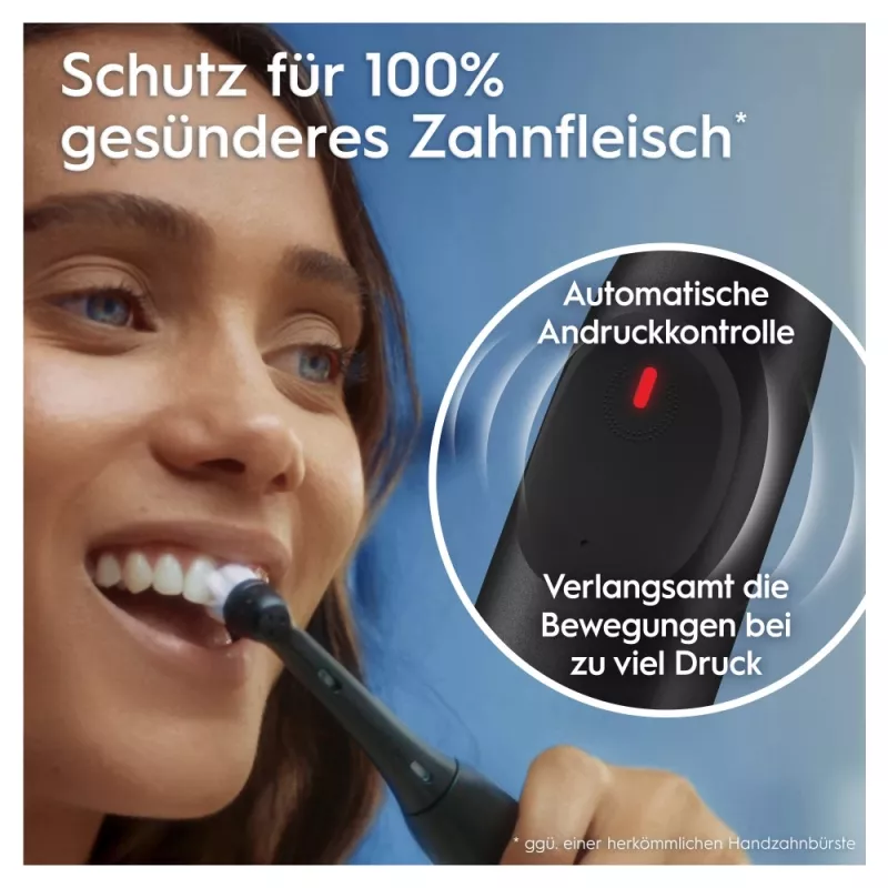 Elektrische Zahnbürste Oral-B iO Series 2 Duo Schwarz Pink Wiederaufladbar mit intelligentem Drucksensor