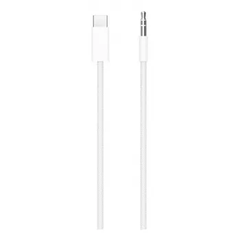 Audiokabel Apple MDV84ZM/A 1.2m 3.5mm USB Type-C Weiß
