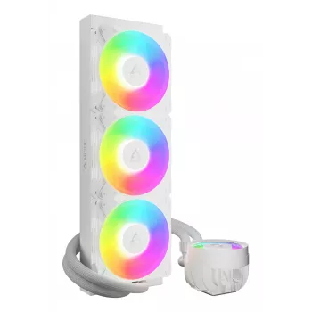 ARCTIC Liquid Freezer III Pro 360 A-RGB (Weiß) - Multi-kompatibler All-in-One CPU-Wasserkühler mit A-RGB