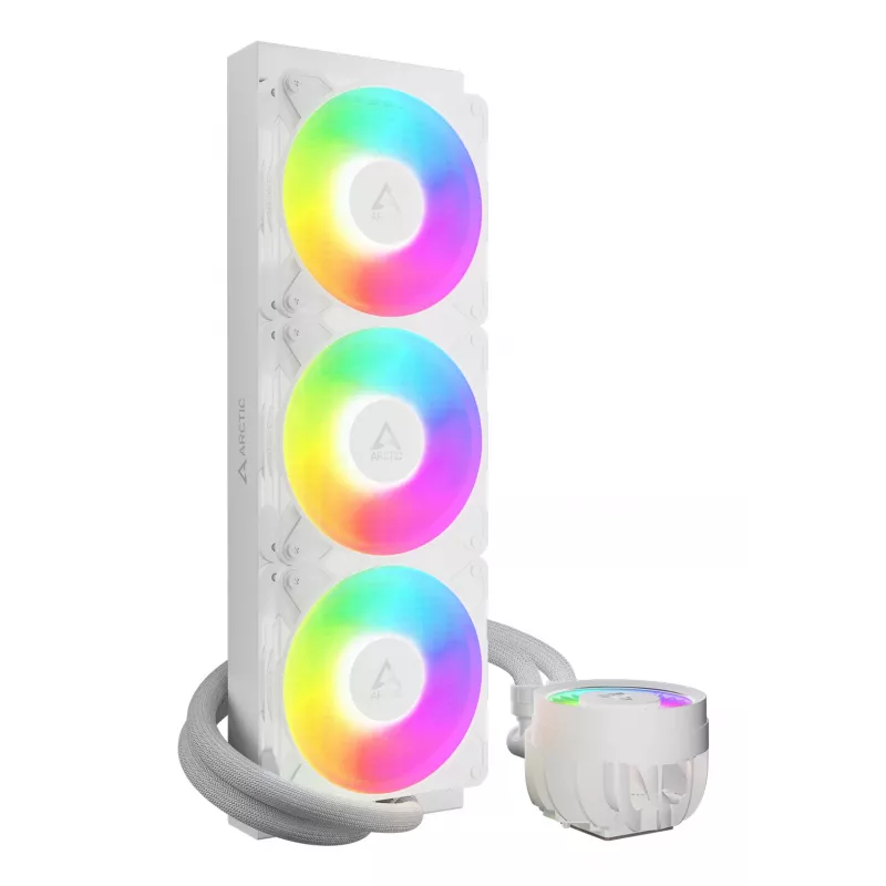 ARCTIC Liquid Freezer III Pro 360 A-RGB (Weiß) - Multi-kompatibler All-in-One CPU-Wasserkühler mit A-RGB