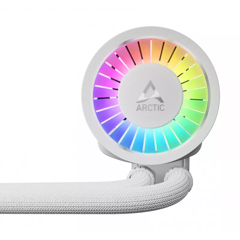 ARCTIC Liquid Freezer III Pro 360 A-RGB (Weiß) - Multi-kompatibler All-in-One CPU-Wasserkühler mit A-RGB