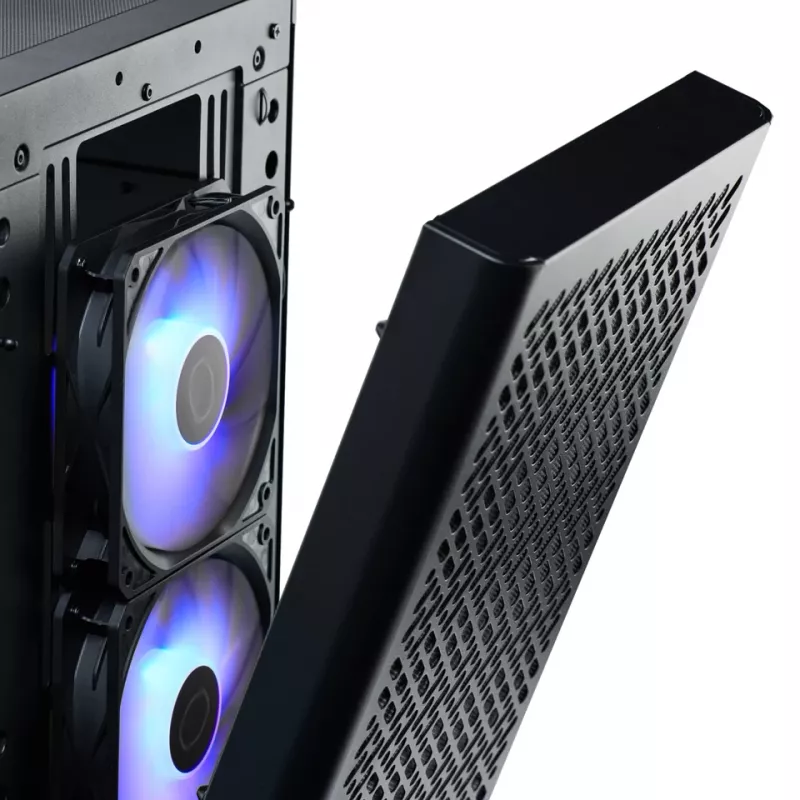 PC-Gehäuse Cooler Master Elite 502 Midi Tower Schwarz