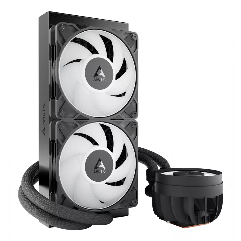 ARCTIC Liquid Freezer III Pro 240 A-RGB - Multi-kompatibler All-in-One CPU-Wasserkühler mit A-RGB Schwarz