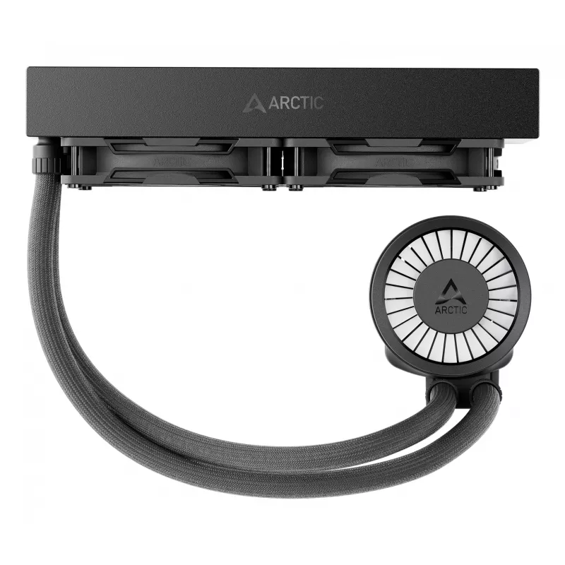 ARCTIC Liquid Freezer III Pro 240 A-RGB - Multi-kompatibler All-in-One CPU-Wasserkühler mit A-RGB Schwarz