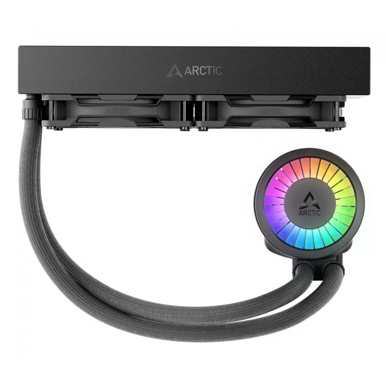 ARCTIC Liquid Freezer III Pro 240 A-RGB - Multi-kompatibler All-in-One CPU-Wasserkühler mit A-RGB Schwarz