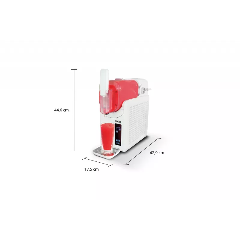 Unold Slush-Eismaschine Susi 48940 Kompressor-Eismaschine 2 L 220 W Weiß