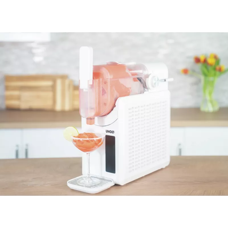 Unold Slush-Eismaschine Susi 48940 Kompressor-Eismaschine 2 L 220 W Weiß