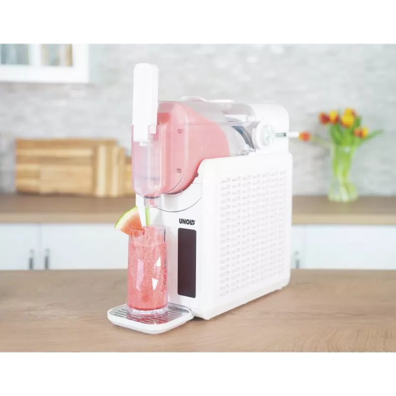 Unold Slush-Eismaschine Susi 48940 Kompressor-Eismaschine 2 L 220 W Weiß
