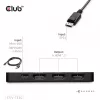 CLUB3D DisplayPort™ auf Triple HDMI™ 8K60Hz Hub, DisplayPort, HDMI, 2.1b/1.4a, 13,5 Mbit/s, 120 Hz, 3840 x 2160, 7680 x 4320