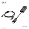 CLUB3D DisplayPort™ auf Triple HDMI™ 8K60Hz Hub, DisplayPort, HDMI, 2.1b/1.4a, 13,5 Mbit/s, 120 Hz, 3840 x 2160, 7680 x 4320