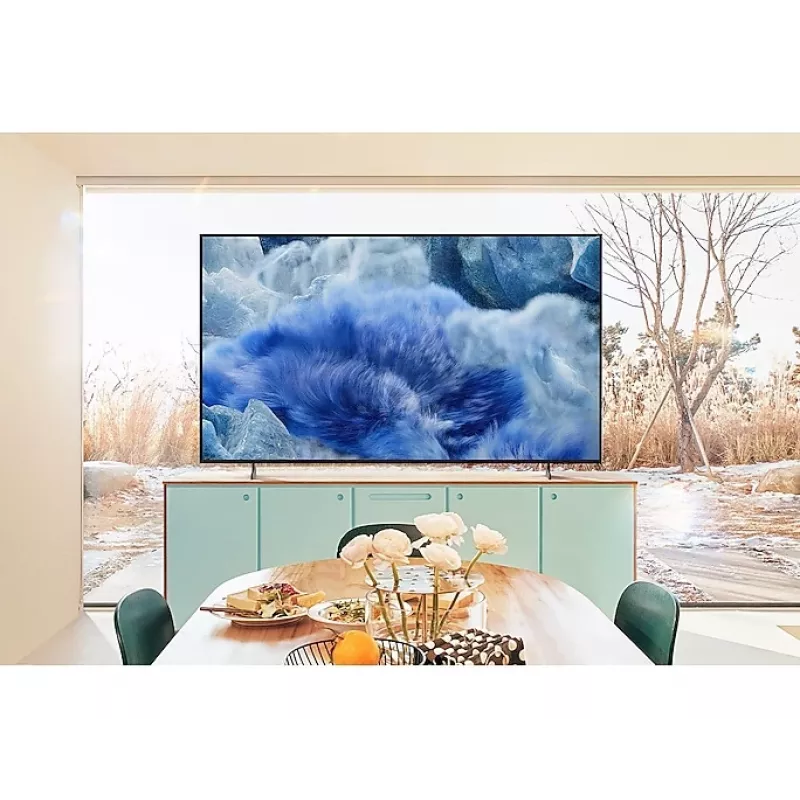 Samsung Q8F QE55Q8FAAU 139,7 cm (55 Zoll) 4K Ultra HD Smart TV Wi-Fi Grau, Titan