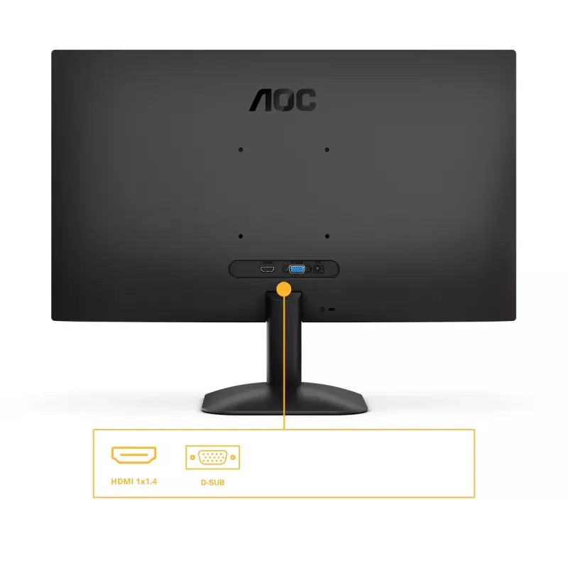 AOC 24B31H Computer Monitor 60,5 cm (23,8 Zoll) 1920 x 1080 Pixel Full HD Schwarz
