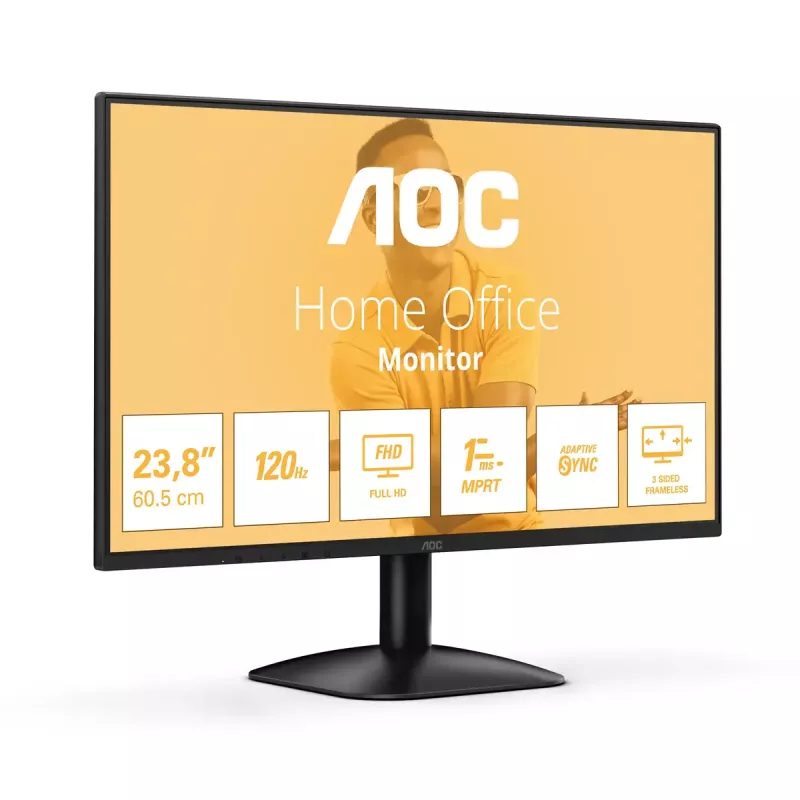 AOC 24B31H Computer Monitor 60,5 cm (23,8 Zoll) 1920 x 1080 Pixel Full HD Schwarz