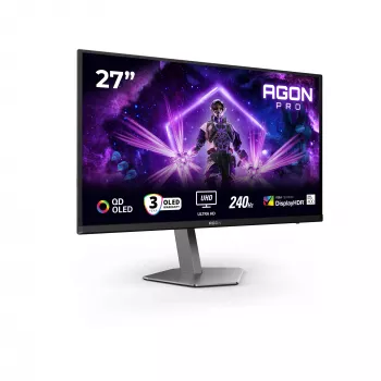 AOC G2 AG276UZD Computer Monitor 67,3 cm (26,5 Zoll) 3840 x 2160 Pixel 4K Ultra HD OLED Schwarz