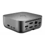 HP Thunderbolt 4 Ultra 180W G6 Dock, kabelgebunden, Thunderbolt 4, 180 W, 10,100,1000,2500 Mbit/s, Grau, 8K Ultra HD