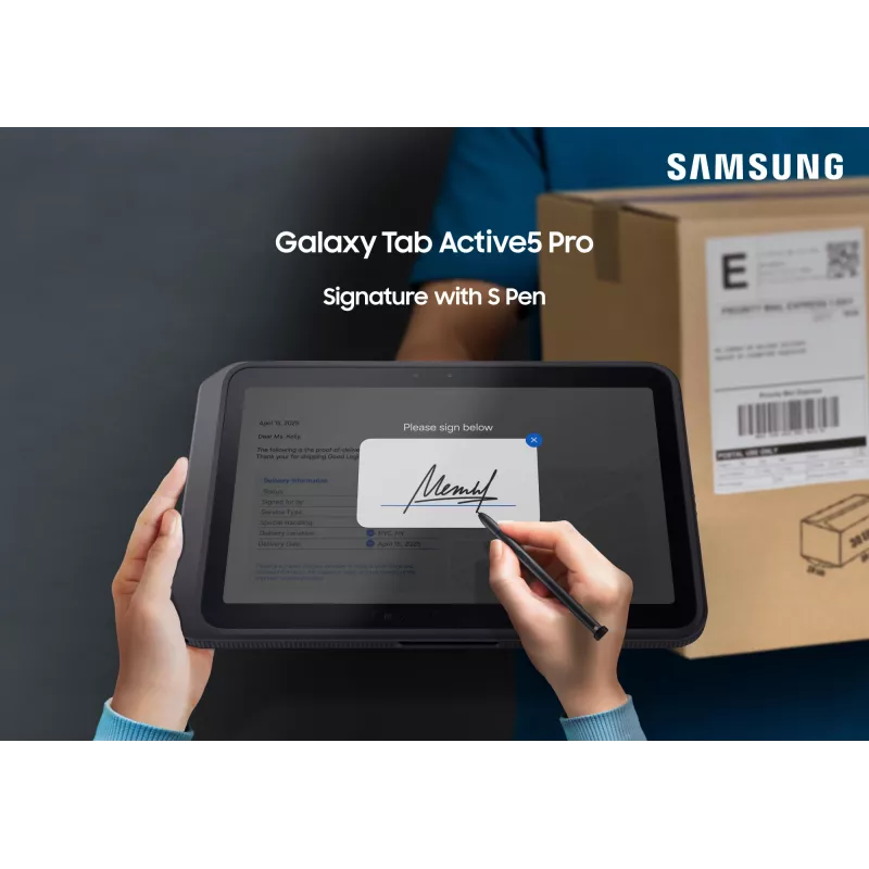 Samsung Galaxy Tab Active5 Pro Active5 Pro 5G Enterprise Edition Snapdragon LTE 256 GB 25,6 cm (10,1 Zoll) 8 GB Wi-Fi 6 (802.11ax) Android 15 Grün