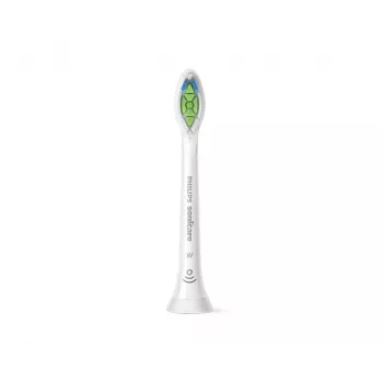 Zahnbürstenaufsätze Philips HX6064/87 Optimal White — 4 Stück, weiß, mittlere Borsten