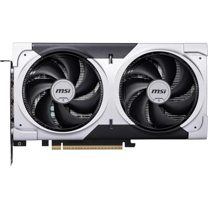 Grafikkarte MSI GeForce RTX 5060 Ti 8 GB GDDR7, PCIe 5.0, 4608 CUDA, 2602 MHz Boost, 128-Bit, 2 Lüfter, 180 W