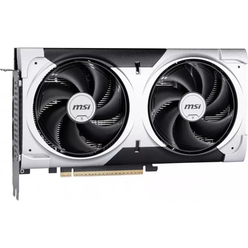 Grafikkarte MSI GeForce RTX 5060 Ti 8 GB GDDR7, PCIe 5.0, 4608 CUDA, 2602 MHz Boost, 128-Bit, 2 Lüfter, 180 W