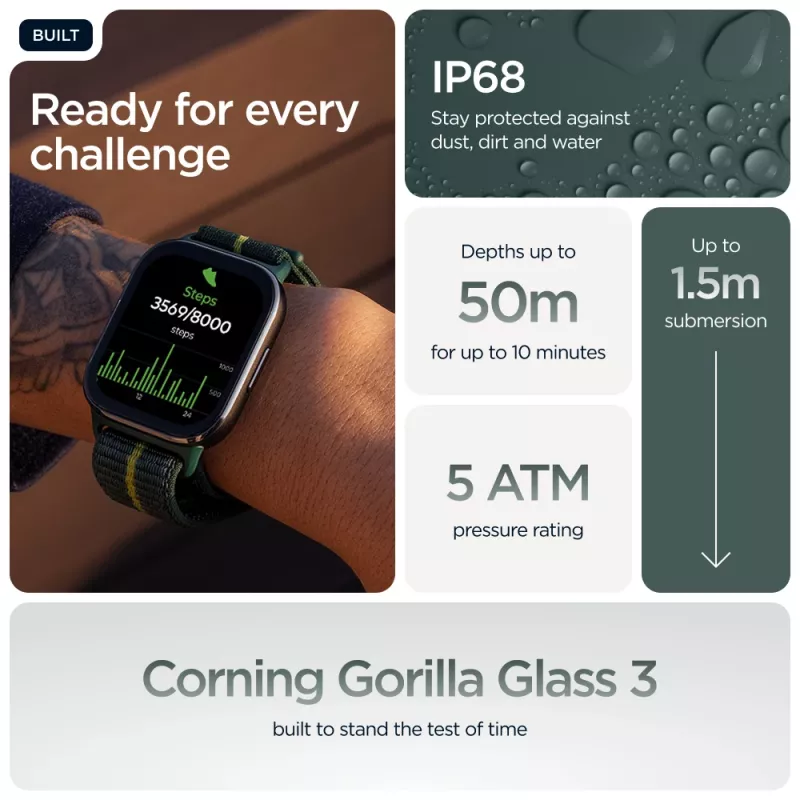 Motorola Solutions Watch Fit grün (PG38C07182)