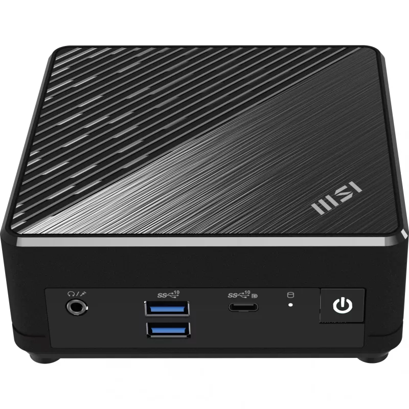 MSI Cubi N ADL S-098EU Intel® N N200 4 GB DDR4-SDRAM 128 GB SSD Windows 11 Pro Mini PC Schwarz