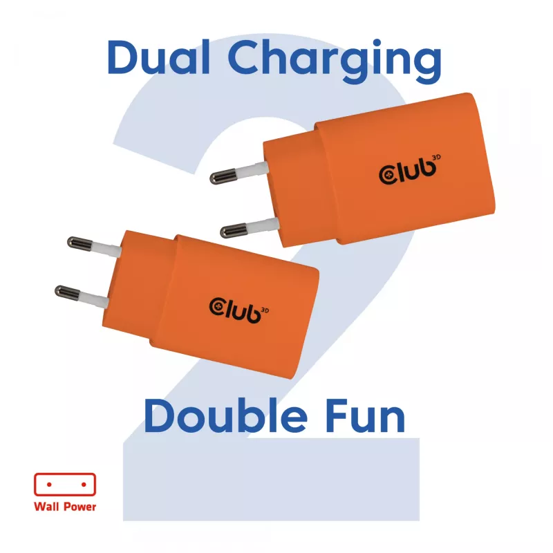 Netzteil CLUB3D CAC-3023, 30 W, kompakter Adapter für tragbare Geräte