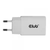 USB‑C-Ladegerät 2er-Pack CLUB3D CAC-3020, 30 W gesamt, Weiß