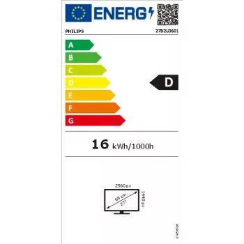 Philips 3000 series 27B2U3601/00 Computer Monitor 68,6 cm (27 Zoll) 2560 x 1440 Pixel Quad HD LCD Schwarz
