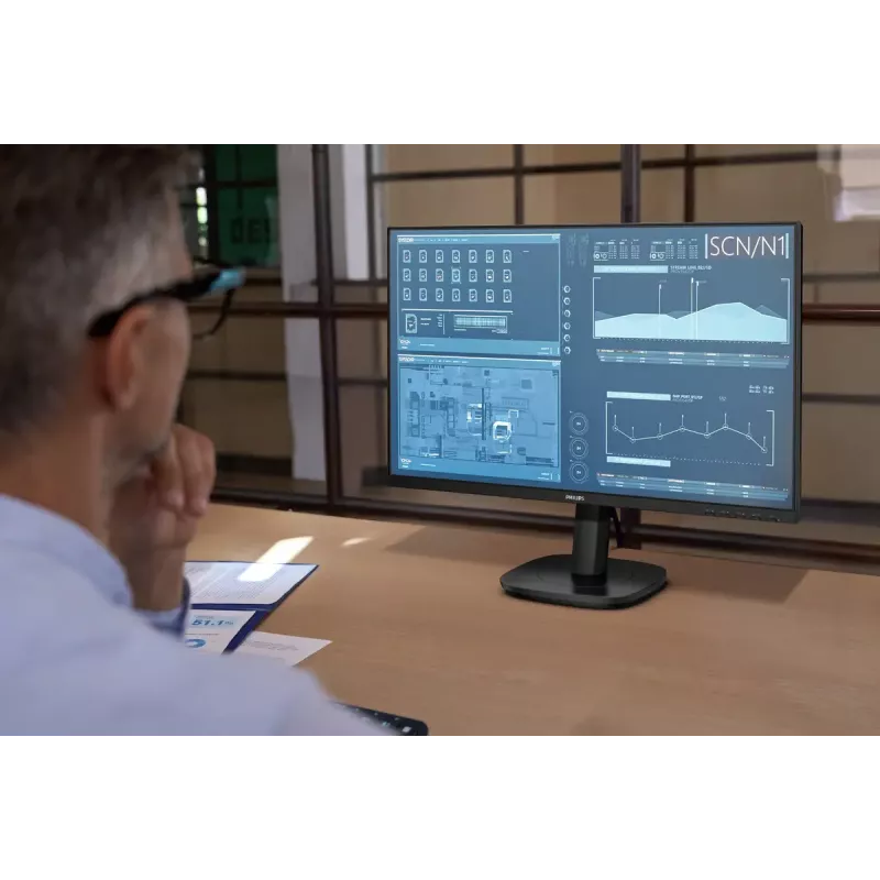 Philips 3000 series 27B2U3601/00 Computer Monitor 68,6 cm (27 Zoll) 2560 x 1440 Pixel Quad HD LCD Schwarz